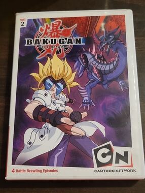 Cartoon Network Bakugan Vol. 2 DVD — Purple & White Artwork